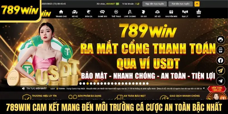 789Win cam kết mang đến môi trường cá cược an toàn bậc nhất