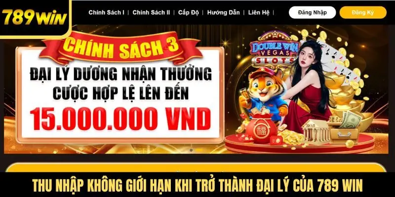 Thu nhập không giới hạn khi trở thành đại lý của 789 Win